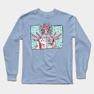 Pastel Astronaut Long Sleeve T-Shirt